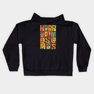 Happy Christmas 'Happy Mondays' Inspired Design Kids Hoodie